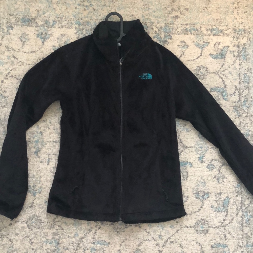 Northface fuzzy zip up!